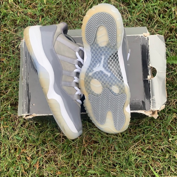 Jordan 11 low cool grey - Picture 2 of 4